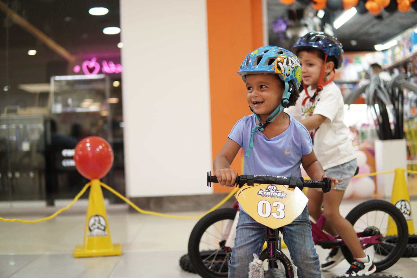 Strider Adventure Zone en Downtown Mall